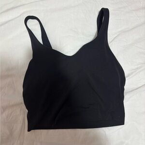 Lululemon Athletica Black Tank Top with Scoop Neck